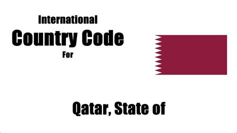 Qatar Country Codes .